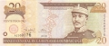 Dominican Republic 20 Pesos, 2002